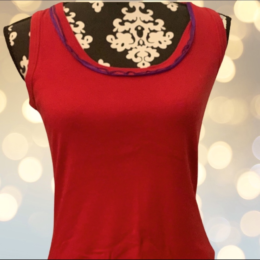 Dolce & Gabbana Red Tank Top